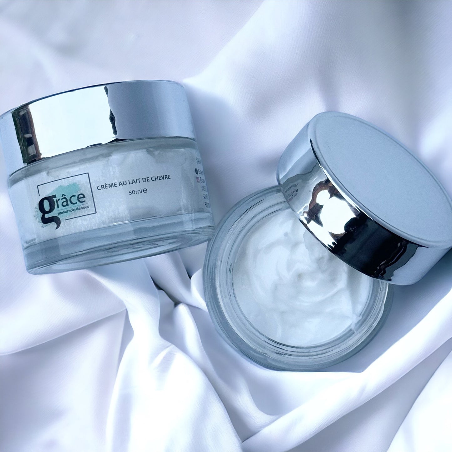 Crème lait de chèvre – artisanale – crème naturelle – hydratante