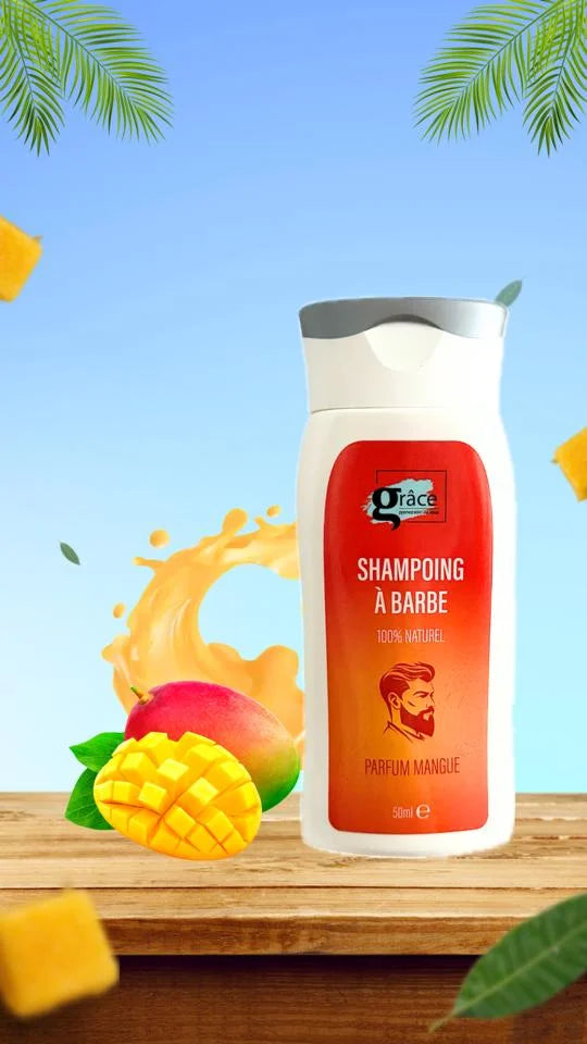 Shampoing barbe mangue